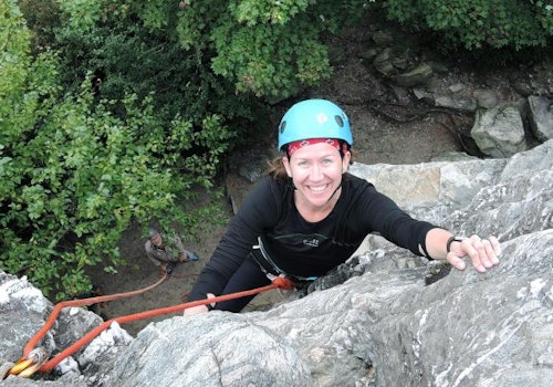 1-day Introduction to outdoor climbing in the Blue Ridge Mountains