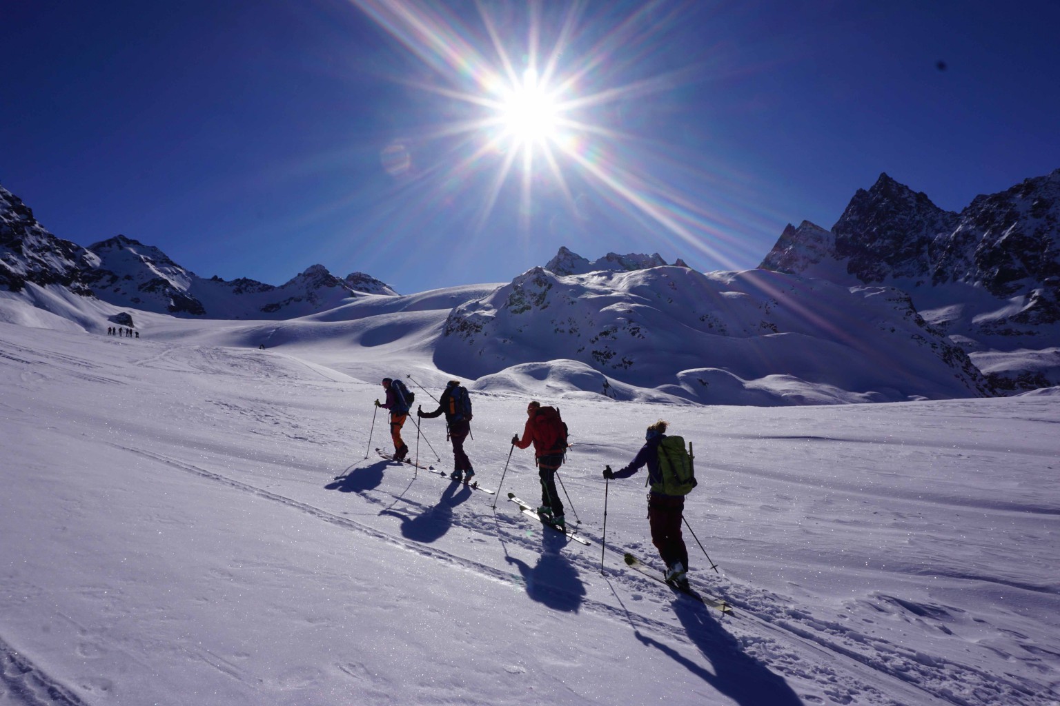 Ski touring in the Ötztal Alps, 6 days with Wildspitze ascent. 6-day ...