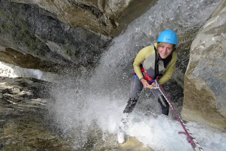 Half-day beginner-friendly canyoning near Achen Lake, Austria