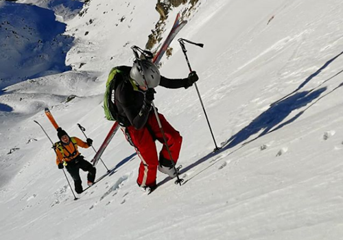 5-day Hut-to-hut ski mountaineering on Monte Rosa, from Champoluc