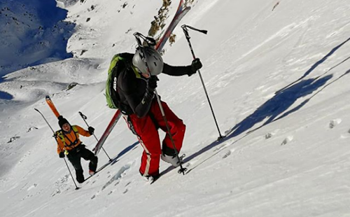 5-day Hut-to-hut ski mountaineering on Monte Rosa, from Champoluc