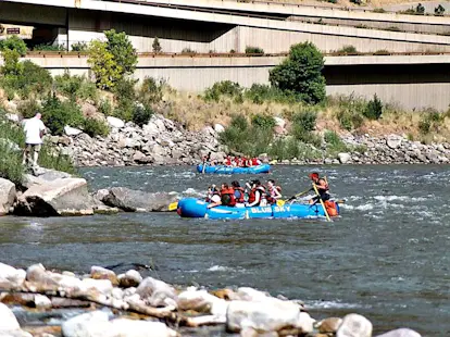 Half-day Rafting in Glenwood Canyon (Shoshone Rapids), near Vail