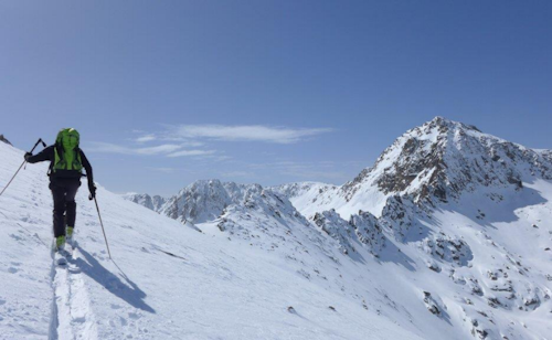Ski touring day in Andorra: Pic Alt del Cubil & Ensagents