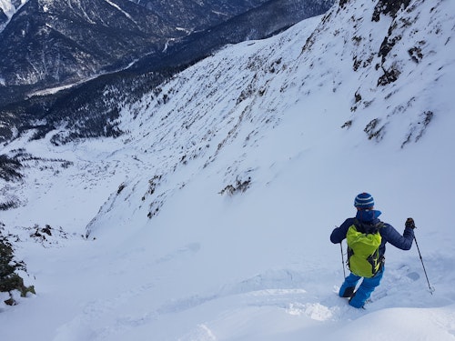 9-day ski tour in the Mamay Gorge, Siberia