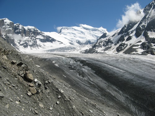 Day hike to the Corbassiere Glacier (Grand Combin), from Fionnay