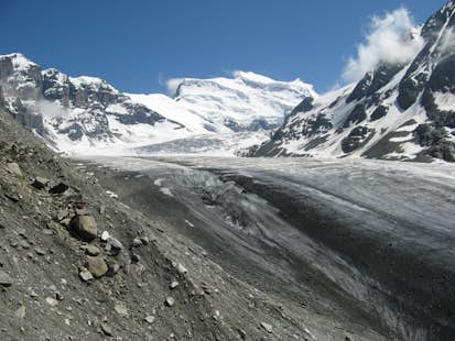 Day hike to the Corbassiere Glacier (Grand Combin), from Fionnay