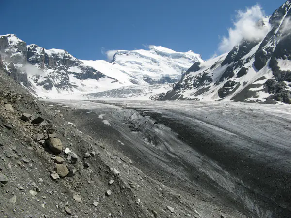 Corbassiere Glacier. Photo: Olivier Bruchez, Flickr.