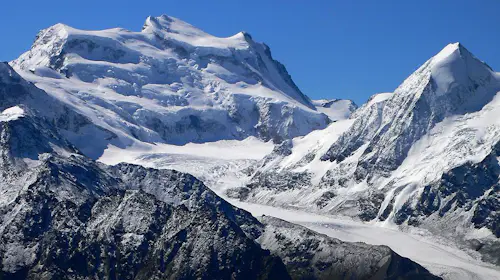 Héliski depuis Verbier sur le Petit Combin, Alpes suisses