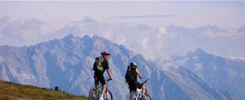 Mountain bike day tours around Verbier, Swiss Alps