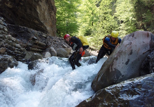 1+ day Canyoning in Valais and Ticino, Switzerland