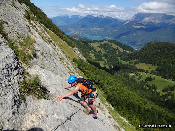 Rock climbing in the Bornes and Aravis in Haute-Savoie (6 days, 7 nights)