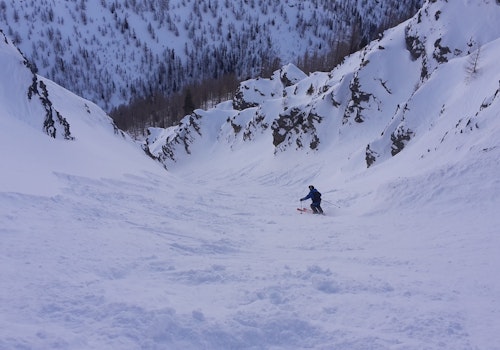 1+ day Freeride skiing in the Aosta Valley