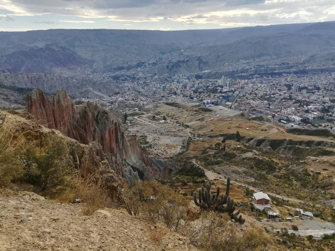 Multi-pitch rock climbing around La Paz, Bolivia (3 days)