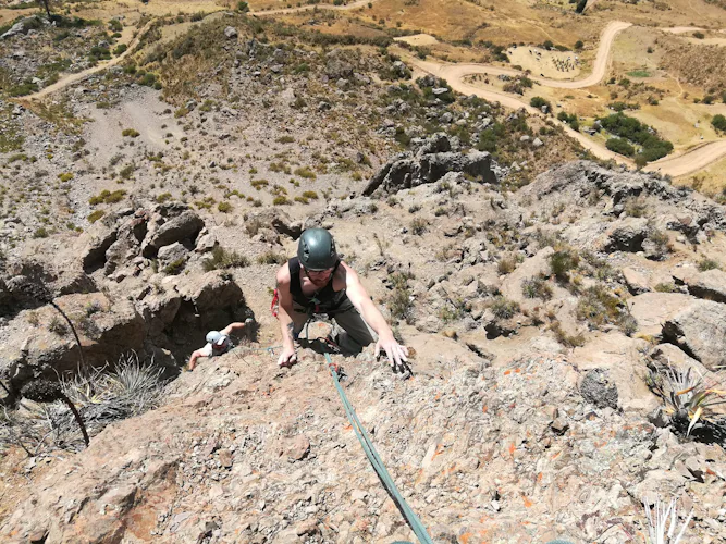 Multi-pitch rock climbing around La Paz, Bolivia (3 days)