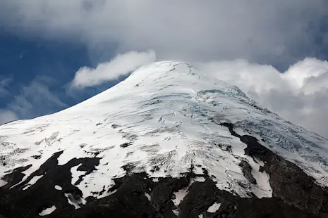 Full day snowshoeing in the Osorno Volcano, from Puerto Varas
