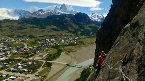 Rock climbing around El Chalten, Single and multi-pitch routes (3 days)