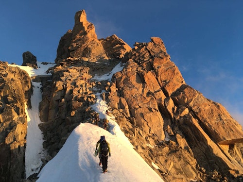 Grand Jorasses, 5-day Traverse from Courmayeur with 8 x 4,000m summits
