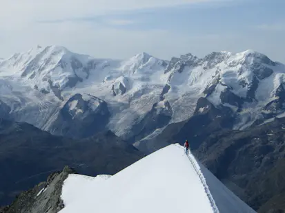Escalade du Ober Gabelhorn (4063m), Zinalrothorn (4221m) en 4 jours, près de Zermatt