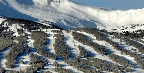 Backcountry skiing day near Breckenridge, Colorado