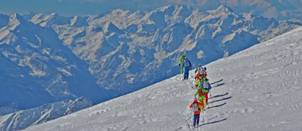 Heli-skiing day in Gressoney (Monte Rosa) 2