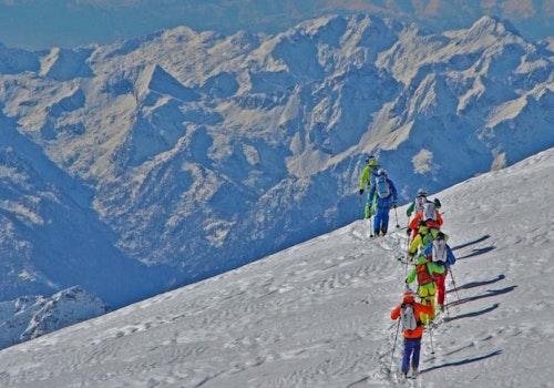Heli-skiing day in Gressoney (Monte Rosa)