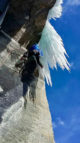 Piedmont ice climbing