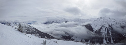 Wapta Traverse, classic 5-day ski touring traverse in the Canadian Rockies