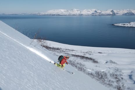 Ski touring and sailing week in Norway (Troms, Finnmark)