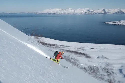 Semana de esquí de travesía y navegación en Noruega (Troms, Finnmark)