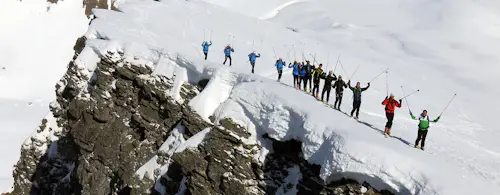 1-day Ski mountaineering day on Castel de ra Valbones, near Cortina
