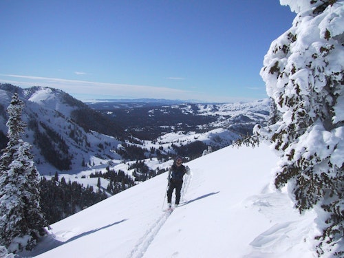 Backcountry skiing on Mount Washington, NH, 1-day Introductory course