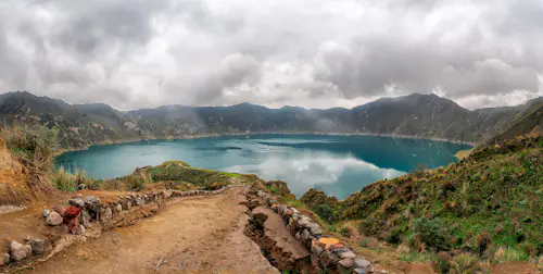 Trek de 3 días desde Isinlivi hasta la Laguna Quilotoa, Ecuador