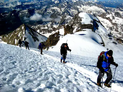 7 days, 7 summits on Monte Rosa