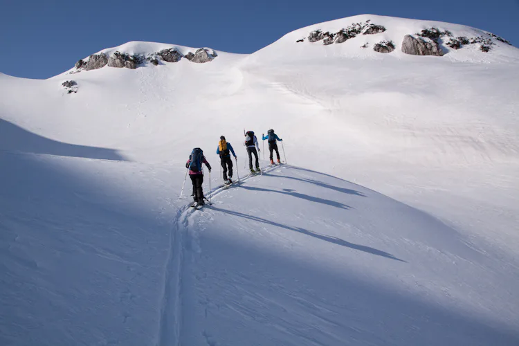 8-Day ski touring program in the Julian Alps, Slovenia