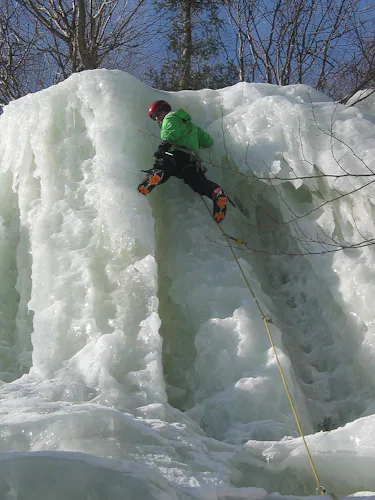 Adirondacks ice climbing