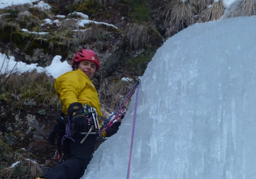 Ice climbing in the Dolomites, Introductory Course (1-3 days)