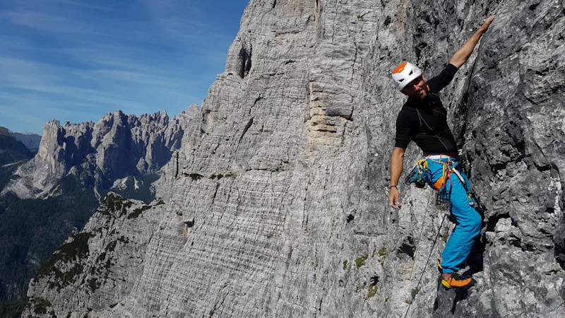 Multipitch climbing in the Dolomites 20190913 - 1