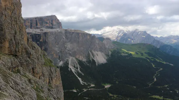 Guided Rock Climbing in Sass Pordoi, Dolomites | Italy