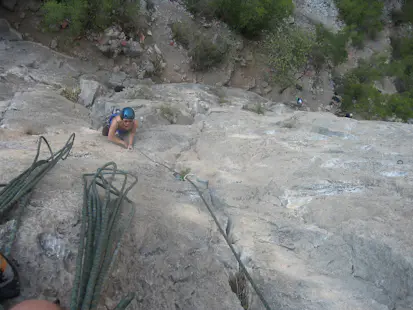 1+ day Rock climbing with a guide in El Potrero Chico, Monterrey