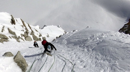 Alpine ice climbing in Chamonix, 6 days