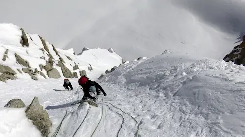 Alpine ice climbing in Chamonix, 5 days