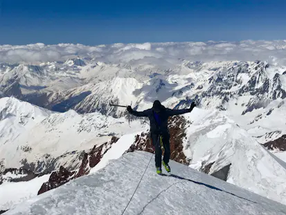 Mount Kazbek: 8 days Ski touring in Georgia (Caucasus Mountains)