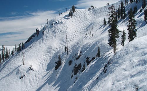 Squaw Valley half-day backcountry ski tour in Lake Tahoe