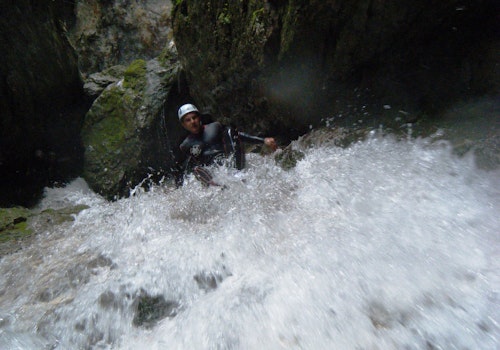 Canyoning in Paso de Vaqueros, Day trip in Guanajuato