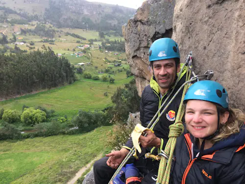 Día de Escalada Multilargos en las Rocas en Suesca, Colombia