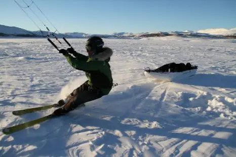 Kite skiing course in Norway, 6 days on Hardangervidda