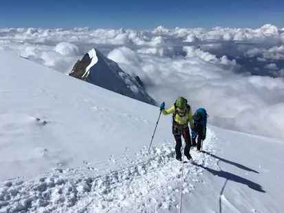 Climbing Mont Blanc in 5 days with training and acclimatization (All inclusive option)