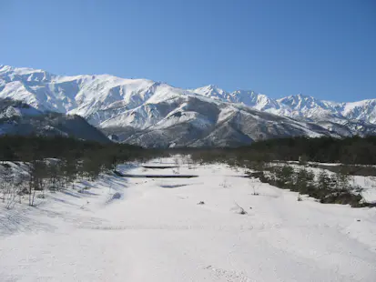 Riding in Hakuba with the top male FWQ snowboarder in Japan (Half-day)