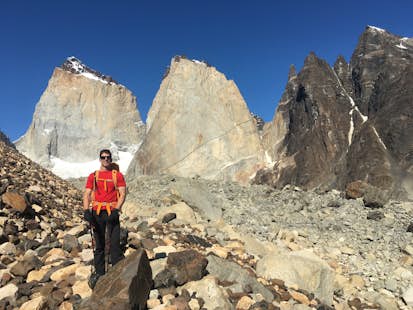 3-day guided rock climbing in Torres del Paine