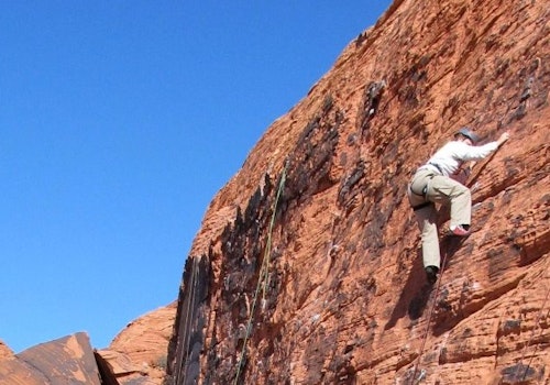 Full Day Rock climbing at Red Rocks (Las Vegas)